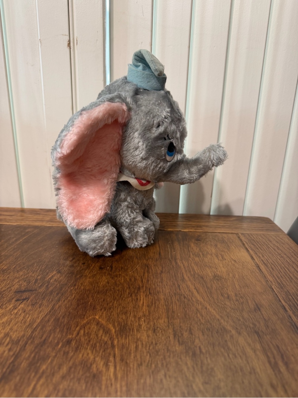 Vintage Walt Disney Dumbo Plush Toy Made In Korea Collectible